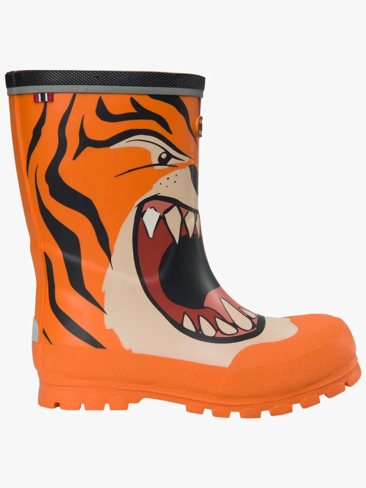 Børn VikingFootwear Viking Jolly Print Gummistøvler, Orange