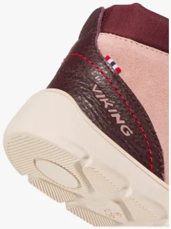 VikingFootwear Sneakers*Viking Molde Barefoot Mid TEX 2V Sneakers, Light Pink