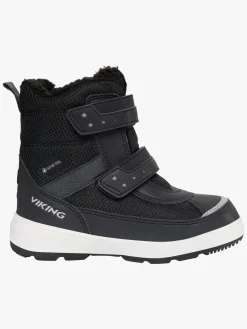 Børn VikingFootwear Viking Play Reflex 2V GTX Vinterstøvler, Reflective/Black