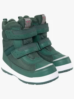 Børn VikingFootwear Viking Play Reflex 2V GTX Vinterstøvler, Mørkegrøn/Grøn