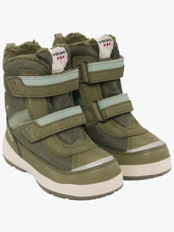 Børn VikingFootwear Støvler & Vinterstøvler></noscript>Viking Play Reflex 2V GTX Vinterstøvler, Olive
