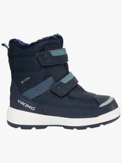 Børn VikingFootwear Støvler & Vinterstøvler>Viking Play Reflex 2V GTX Vinterstøvler, Navy/Charcoal