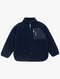 Børn VikingFootwear Viking Playtime Fleecetrøje, Navy