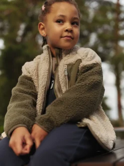 Børn VikingFootwear Viking Playtime Fleecetrøje, Cement