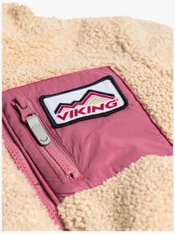Børn VikingFootwear Viking Playtime Vendbar Dynejakke, Plum