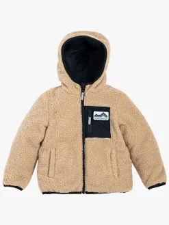 Børn VikingFootwear Viking Playtime Vendbar Dynejakke/fleecetrøje, Navy