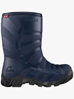 VikingFootwear Gummistøvler*Viking Ultra Forede Gummistøvler, Navy/Charcoal Blå