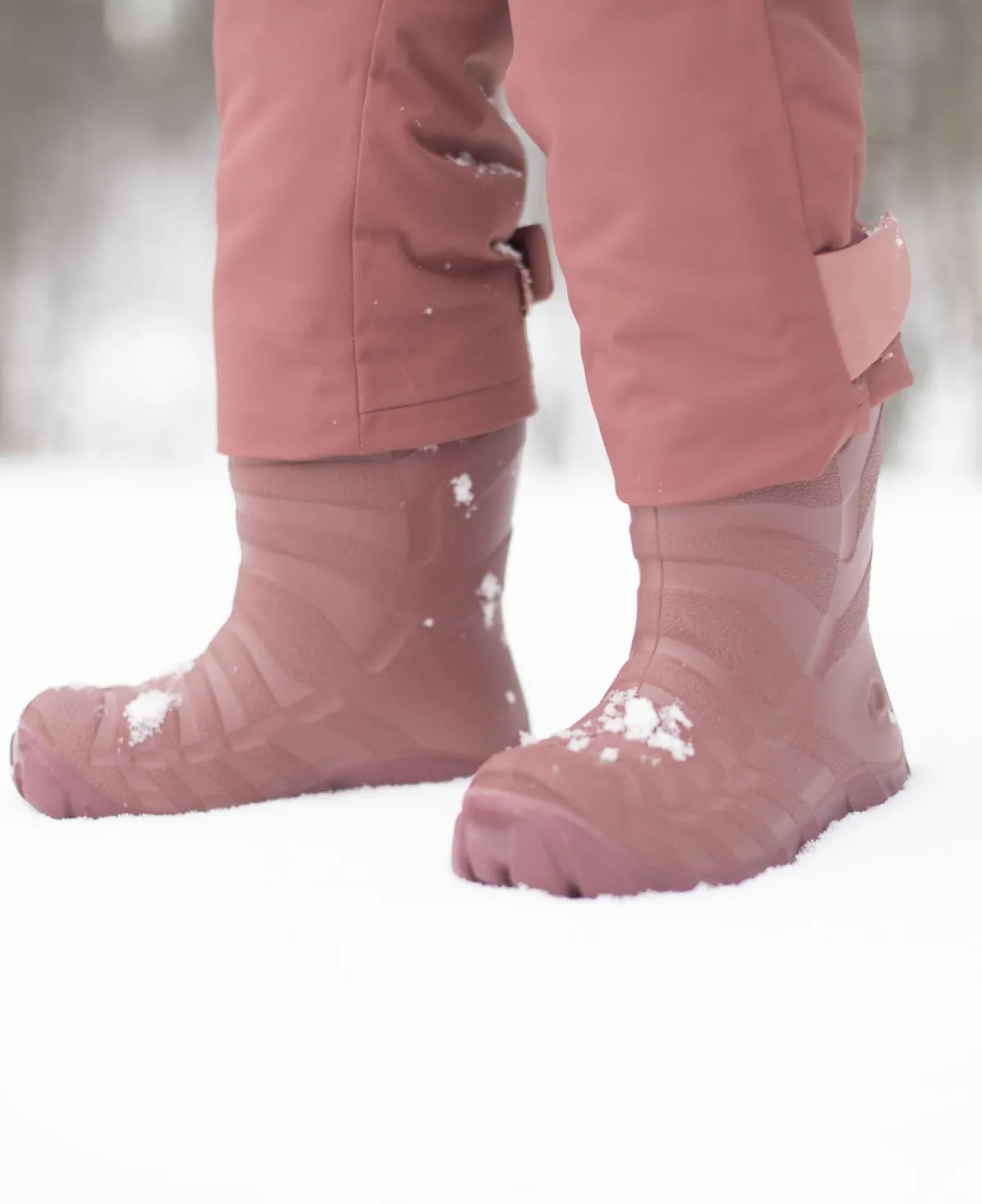 Børn VikingFootwear Viking Ultra Forede Gummistøvler, Rosa/Lyserød