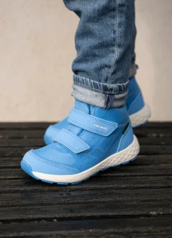 Børn VikingFootwear Viking Veme Reflex 2V Mid GTX Sneakers, Blue/Eggshell