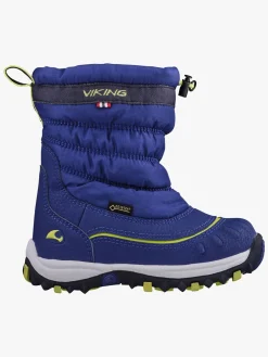 Børn VikingFootwear Viking Windchill GTX Vinterstøvler, Dark Blue/Navy