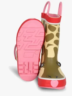 Vincent Gummistøvler*Giraf Gummistøvler, Pink