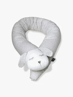 VinterBloom Børnesenge & Tilbehør*Vinter & Bloom Nordic Leaf Bumper Buddy, Calm Grey Grå/Hvid