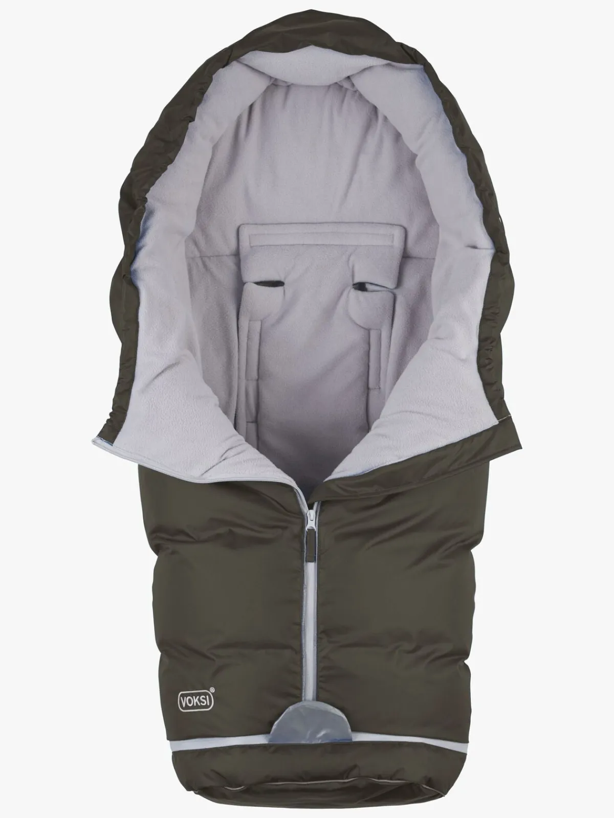 Voksi Køreposer*Active Kørepose, Olive Green Grøn/Hvid