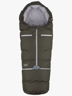 Voksi Køreposer*Active Kørepose, Olive Green Grøn/Hvid