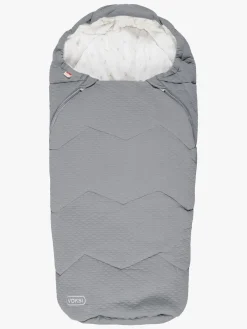 Voksi Køreposer*Breeze Light Kørepose, Grey Fields Grå