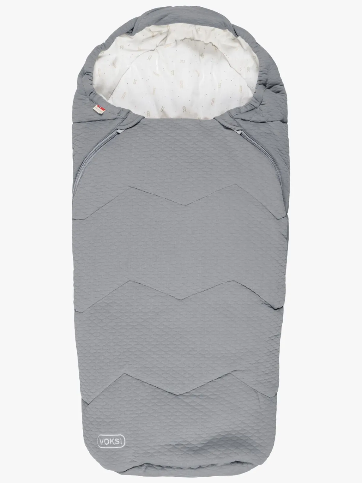 Voksi Køreposer*Breeze Light Kørepose, Grey Fields Grå