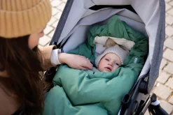 Voksi Køreposer*Explorer Kørepose, Grass Green Wings Grøn