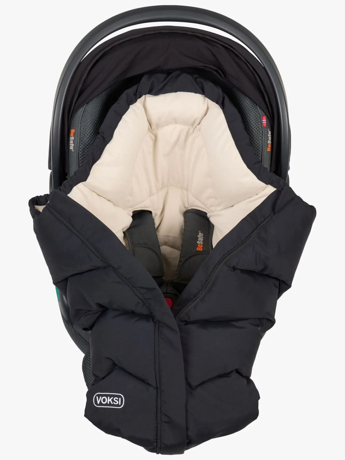 Voksi Move Kørepose, Black Solid