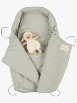 Voksi Køreposer*Wool Wrap Kørepose, Misty Green Grøn