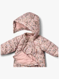 Wheat Overtøj*Edem Køredragt, Rose Powder Flowers