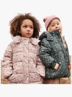 Wheat Vintertøj*Karla Dynejakke, Forest Lake Checked Flowers