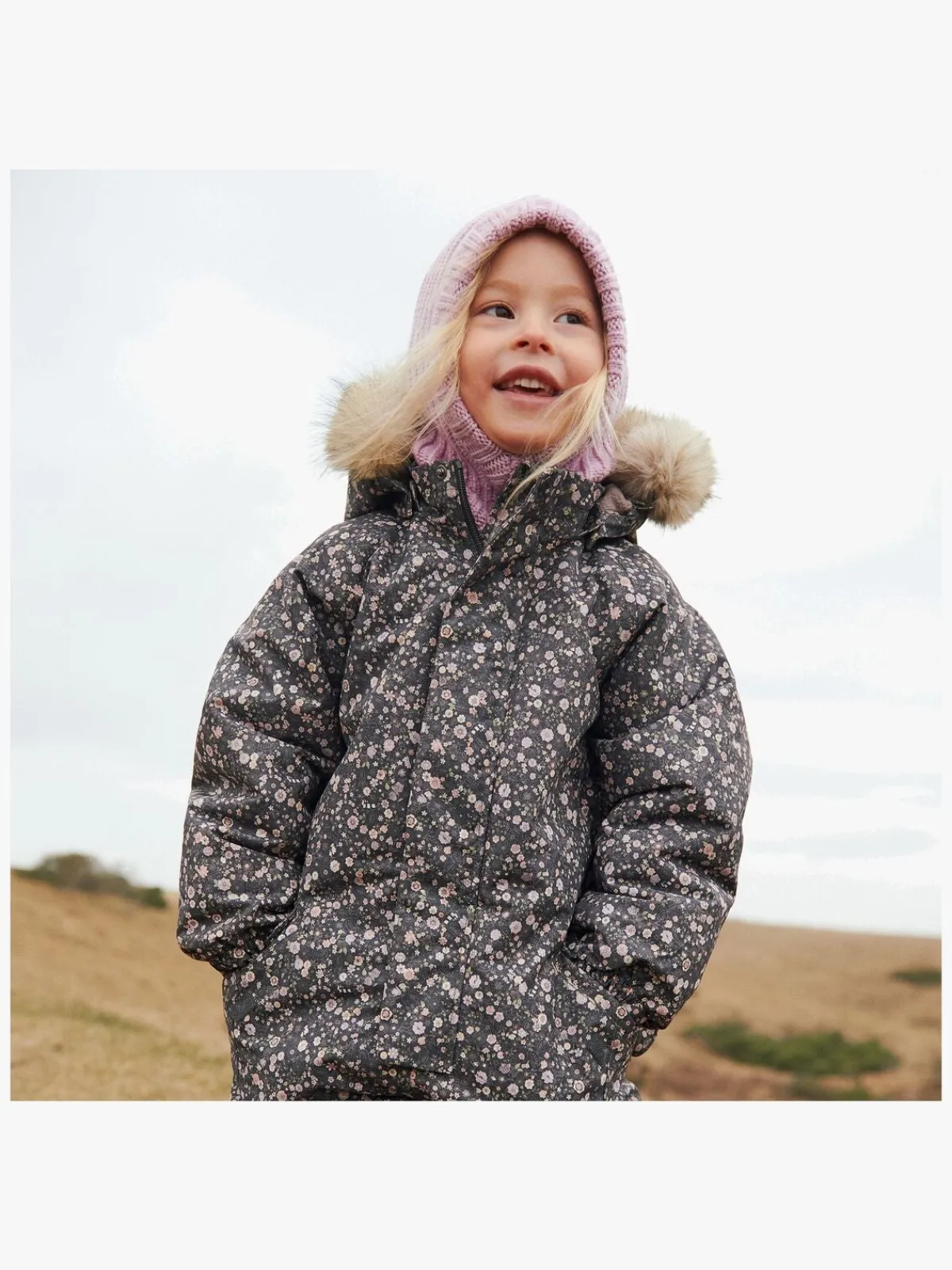 Wheat Flyverdragter|Overtøj*Moe Flyverdragt, Black Sea Open Flowers