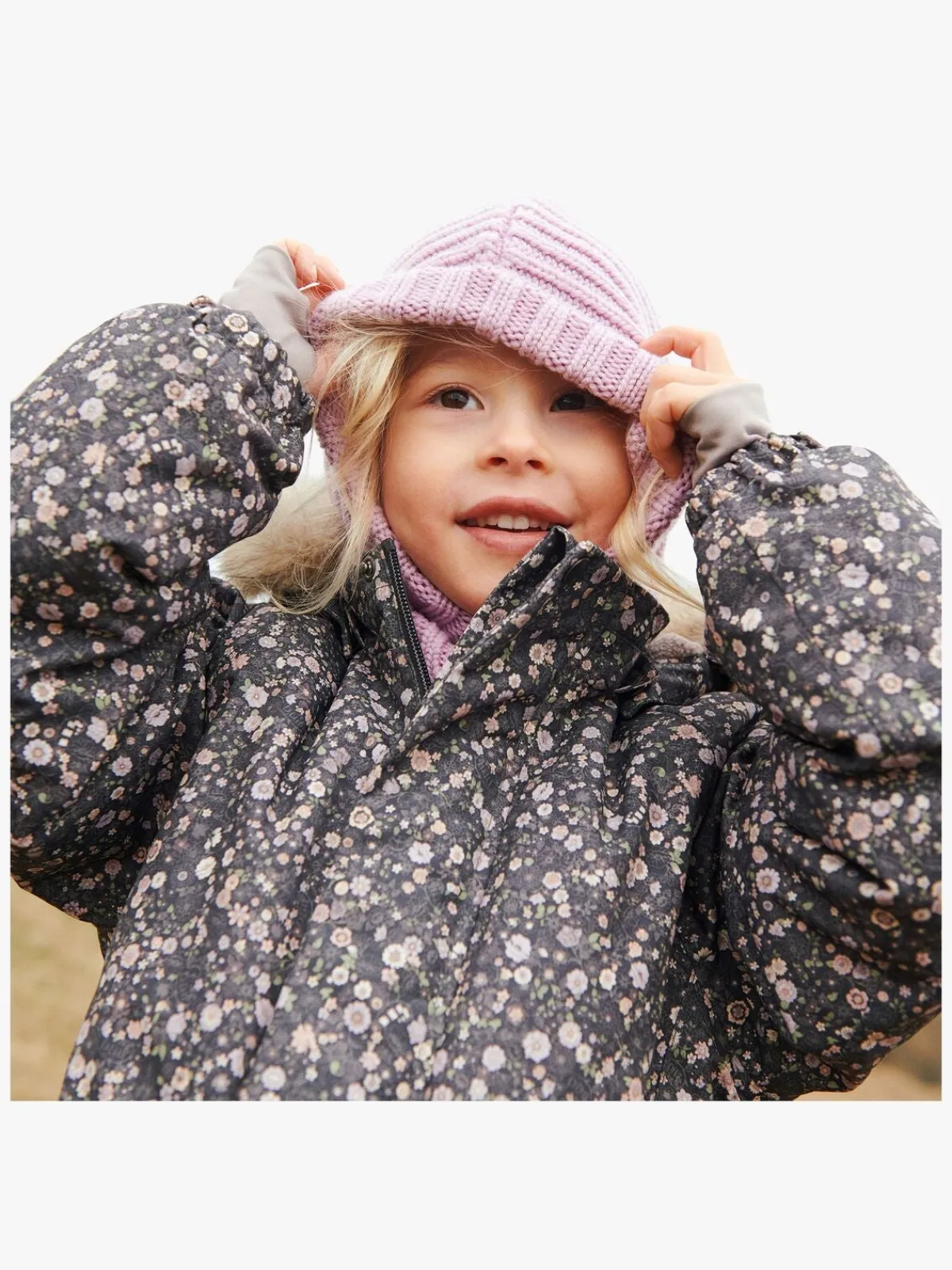 Wheat Flyverdragter|Overtøj*Moe Flyverdragt, Black Sea Open Flowers