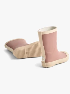 Børn Wheat Muddy Gummistøvler, Dusty Lilac