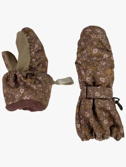 Wheat Tilbehør*Tech Vanter, Eggplant Flowers