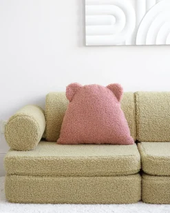 Børn Wigiwama Bear Pude, Guava Pink
