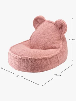 Børn Wigiwama Bjørn Sækkestol, Guava Pink