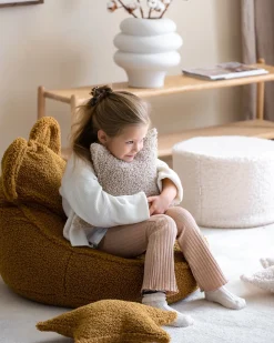 Børn Wigiwama Star Pude, Biscuit