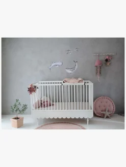 WoodLuck Børnesenge & Tilbehør*Wood Luck Babushka Juniorseng 2-i-1, Hvid