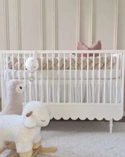 WoodLuck Børnesenge & Tilbehør*Wood Luck Babushka Juniorseng 2-i-1, Hvid