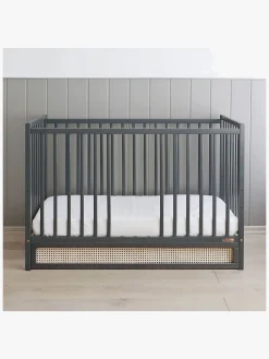 Woodies Børnesenge & Tilbehør*Boho Tremmeseng, Antracitgrå