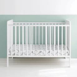 Børn Woodies Børnesenge & Tilbehør>Moderne Tremmeseng, Hvid