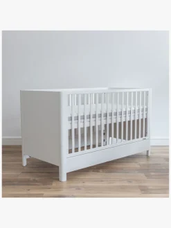 Børn Woodies Børnesenge & Tilbehør></noscript>Smooth Tremmeseng, Hvid