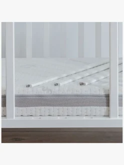 Børn Woodies Børnesenge & Tilbehør></noscript>Smooth Tremmeseng, Hvid