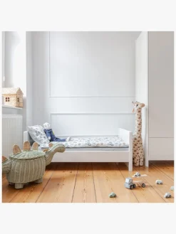 Børn Woodies Børnesenge & Tilbehør></noscript>Smooth Tremmeseng, Hvid