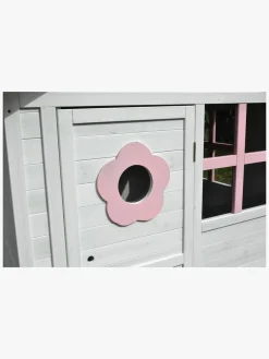 Woodlii Udeleg*Legehus, Hvid/Lyserød