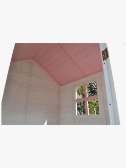 Woodlii Udeleg*Legehus, Hvid/Lyserød