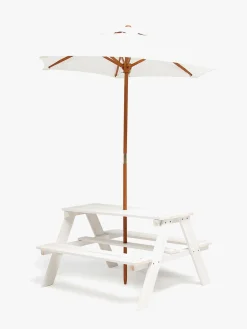Woodlii Udemøbler>Picnicbord m. Parasol,