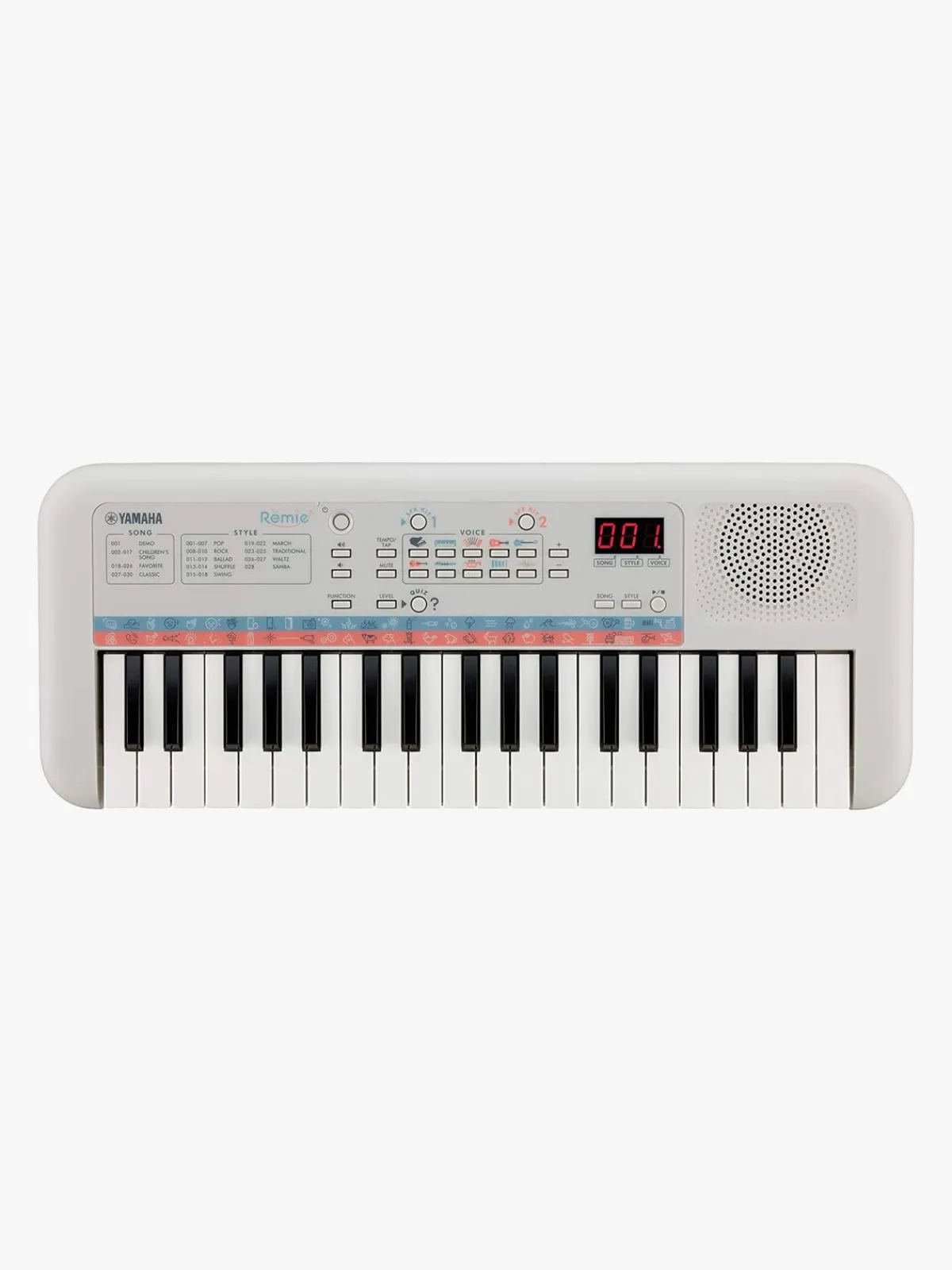 Yamaha Musikinstrumenter*PSS-E30 Keyboard, Hvid