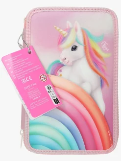 YlviAndtheMinimoomis Kreativt Legetøj>Ylvi & The Minimoomis Penalhus med 3 Rum Color Cloud