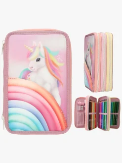 YlviAndtheMinimoomis Kreativt Legetøj>Ylvi & The Minimoomis Penalhus med 3 Rum Color Cloud