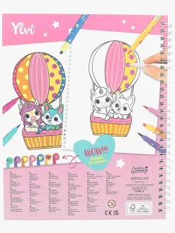 YlviAndtheMinimoomis Kreativt Legetøj>Ylvi Malebog med Tusser